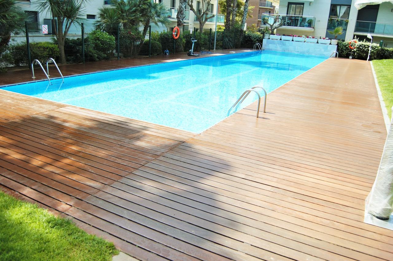 Apartamento Ainara Garden Family Apartman Lloret de Mar Kültér fotó