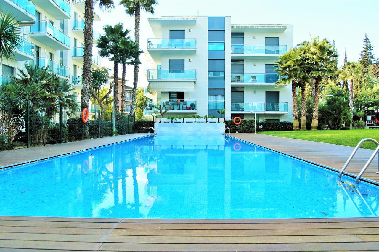 Apartamento Ainara Garden Family Apartman Lloret de Mar Kültér fotó